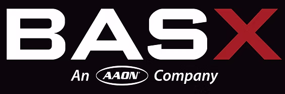 BASX AAON Logo White